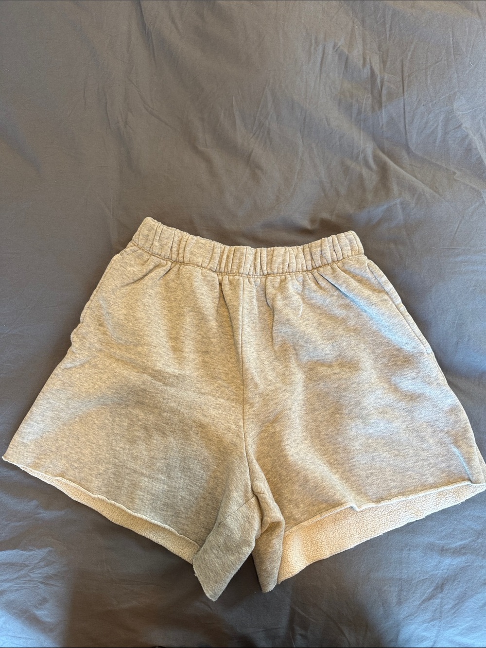 Women’s Sweat Shorts - Light Heather Gray
